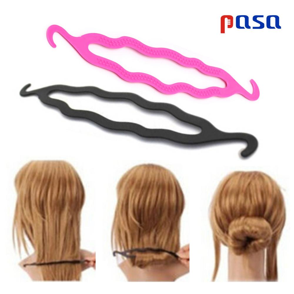 Hair Braiding Tool Weave Sponge Plait Twist Hair Braider DIY Styling Tool Holdr Clip Hair Accessorie Loop Styling Ponytail