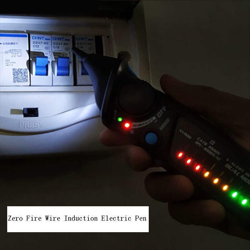 Digital Clamp Meter Zero live Wire Induction Electric Pen, Smart Electric Pen, Dual-Mode Voltage Probe Pen, Multi-Function Circ