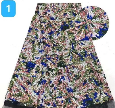 Franske pailletter blondestof brudestof afrikansk blondestof blondestof til nigeriansk kjole