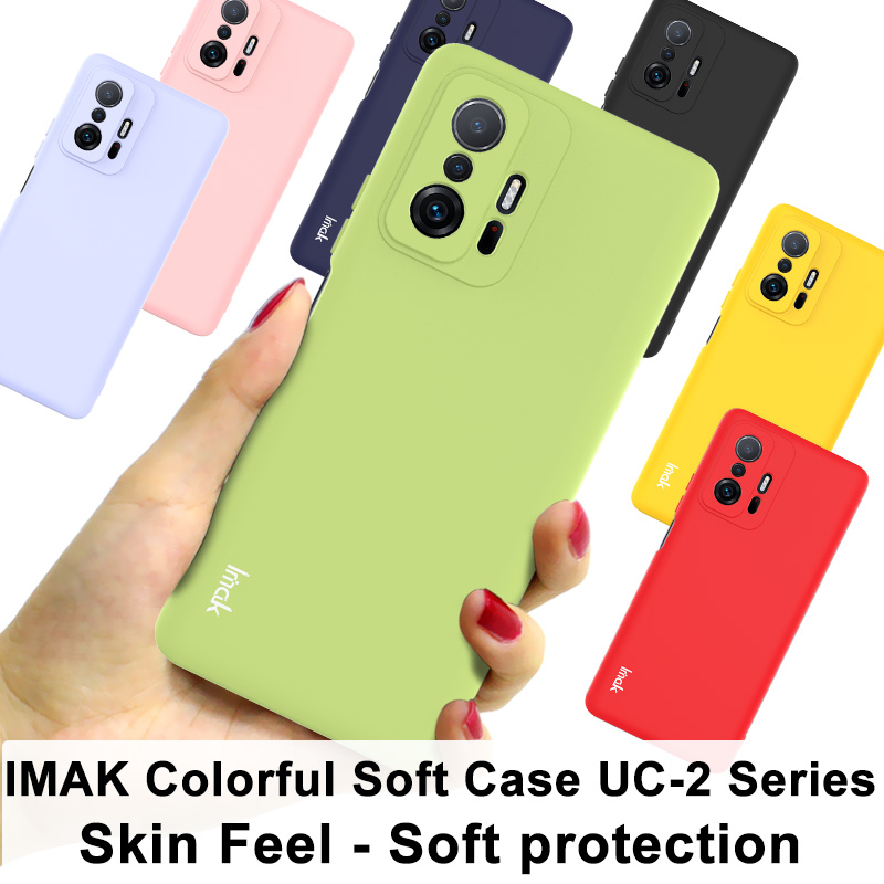 Imak Voor Xiaomi Mi 11T Case UC-2 Frosting Flexibele Dunne En Licht Zachte Tpu Cover Case Voor Xiaomi 11T Mi11T Pro