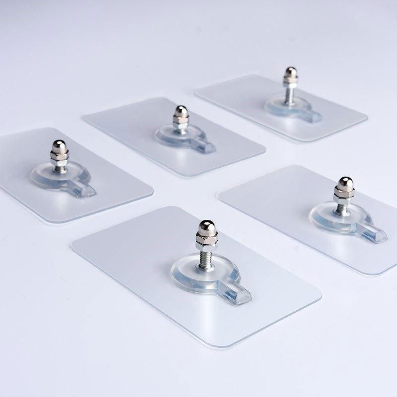 Punch Free Screws Non-Marking Screw Stickers Wall Picture Hook Invisible Traceless Hardwall Drywall Picture Hanging Kit