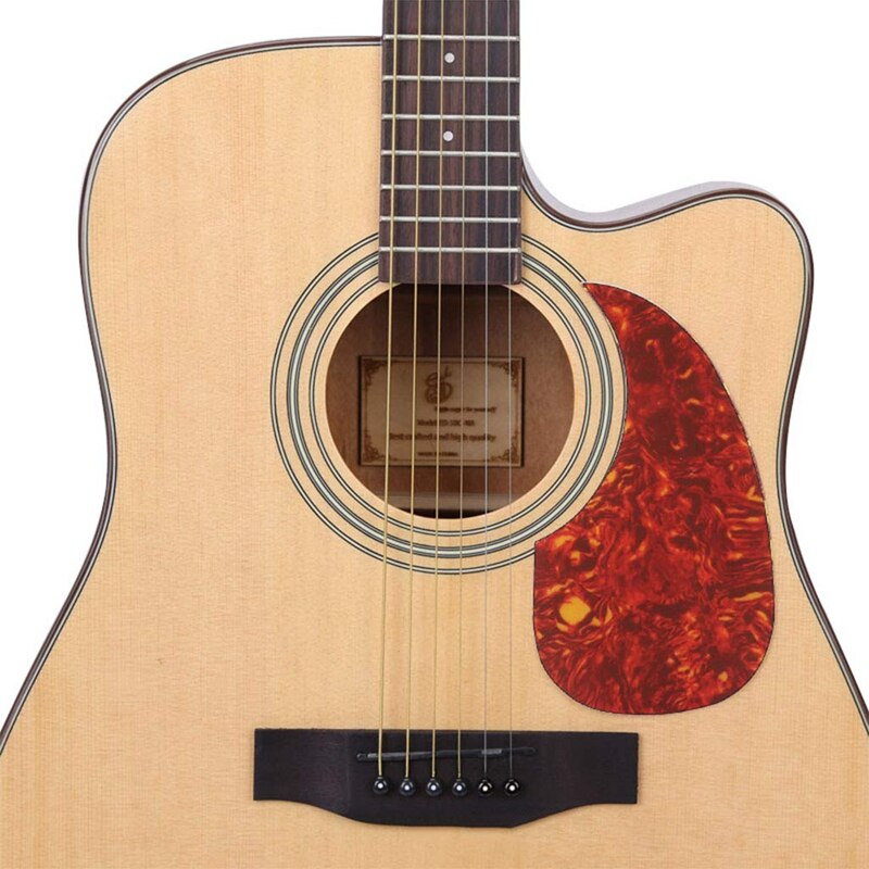 8 -pakning akustisk gitar pickguard selvklebende kolibri og vannformet gitar pickguard for 40 tommers 41 tommers gitar