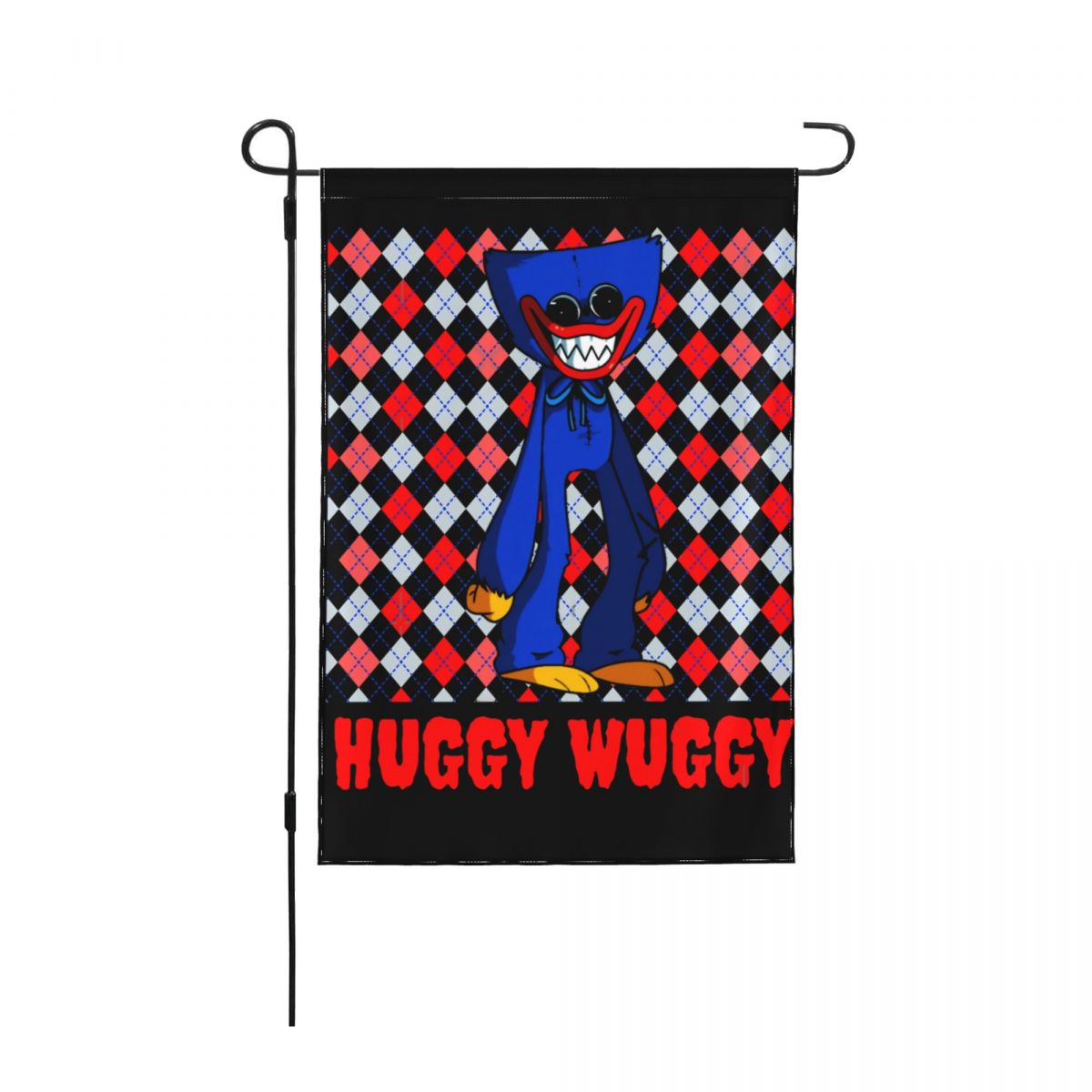 Poppy Playtime Huggy Wuggy Garden Flag Double-sided Printing Decorative Yard Banner Flag Party Outdoor Home signs: 7 / 32 x 48CM