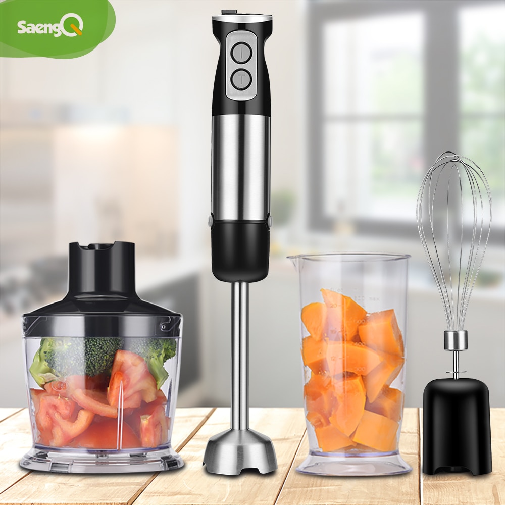 saengQ Electric Blender Mixer High Power Food Processor Mixer Kitchen Ice Juicer Crushing Vegetable Fruit Stirring Meat Grinder