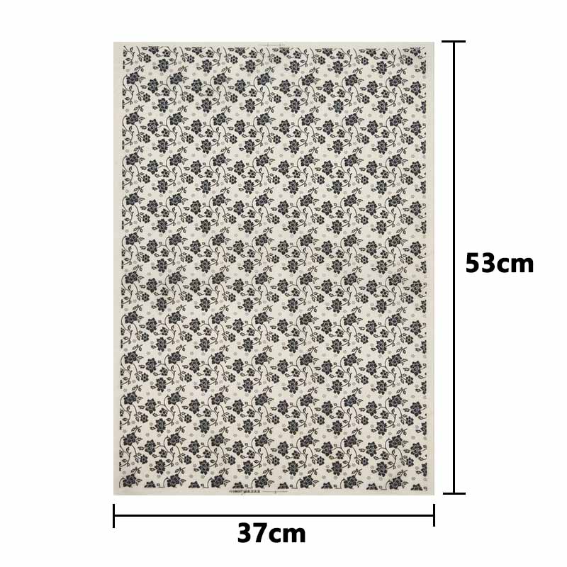 Porzellan Unterglasur Aufkleber Keramik Kunst Schwarz Glasur Blume Drucken Papier Aufkleber Tonne DIY Transfer Keramik Aufkleber Polymer