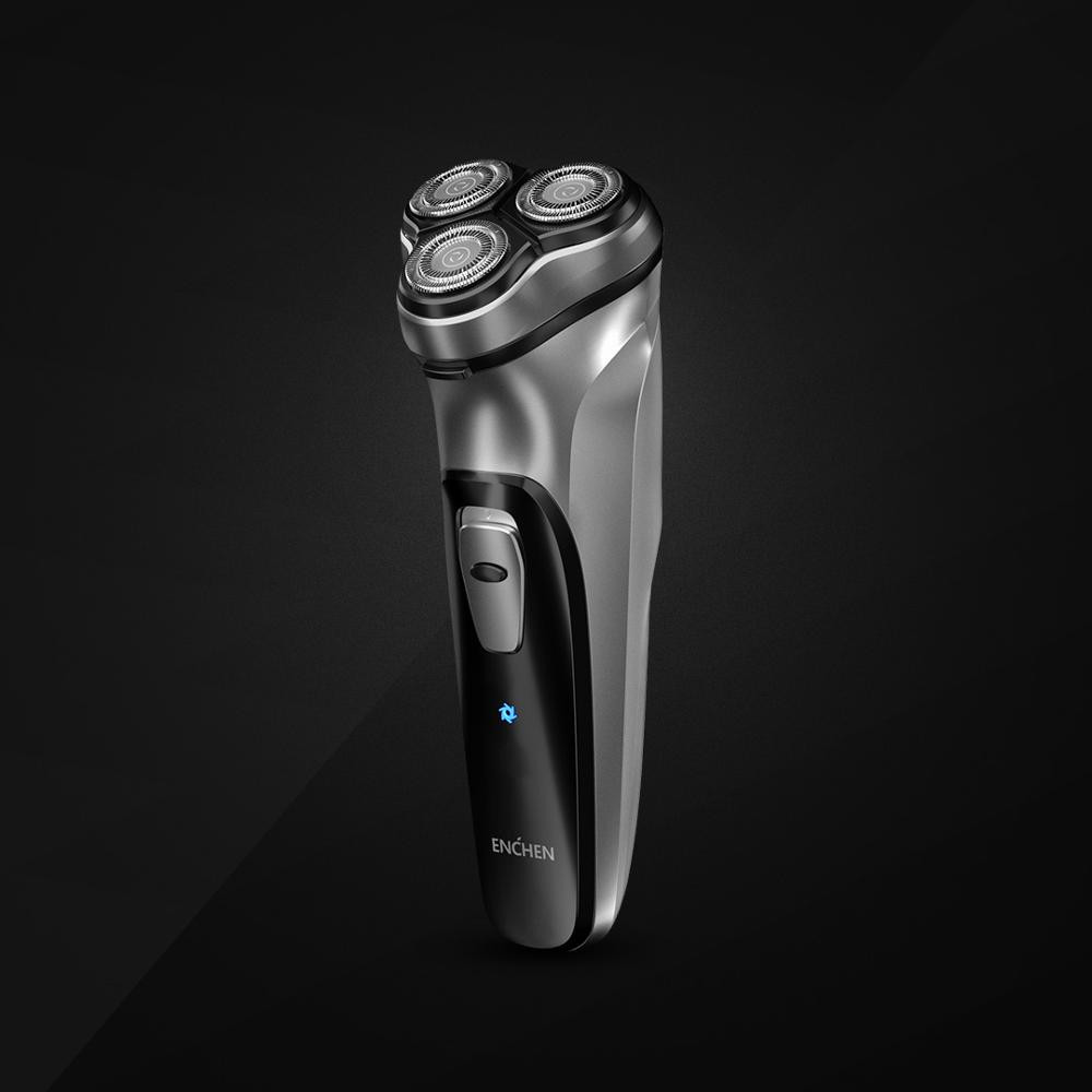 Pierre noire 3D rasoir électrique tondeuse contrôle intelligent blocage Protection rasoir lavable type-c