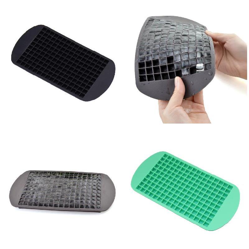 Silicone 160 Small Ice Maker Tiny Ice Cube Trays Chocolate Jelly Mold Mould For Kitchen Bar Drinks Tool