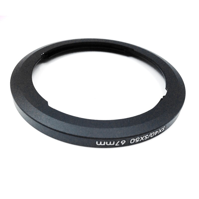67mm filteradapter til canon powershot  sx30 sx40 sx50 sx520 hs udskift fa -dc67a