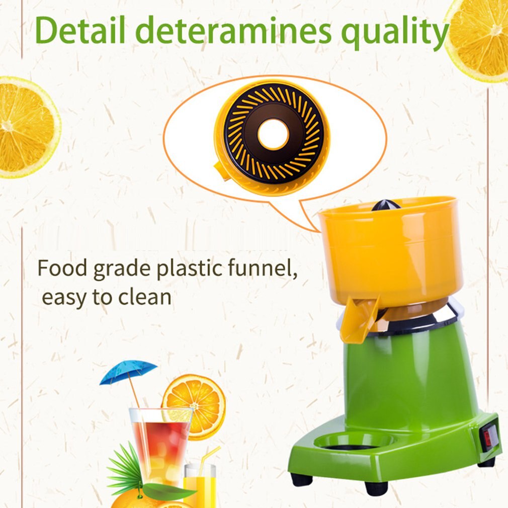Jus d'orange Commercial machine à citron fruits et légumes presse-agrumes Machine de jus robot culinaire 280W 1200r/min