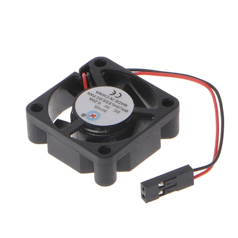 Pi Box ABS Case with Fan Module for Raspberry Pi 3/2/b plus with 3pc Heat Sink