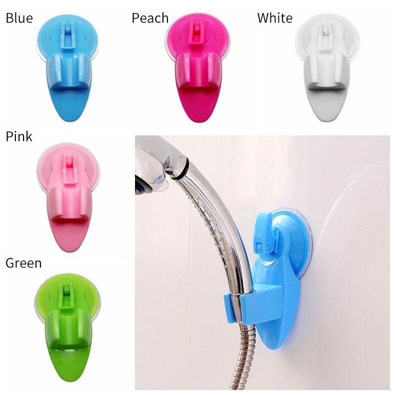Movable Universal Vacuum Suction Cup Base Bathroom Shower Movable bathroom shower head holder