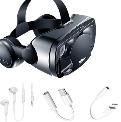 VRG PRO virtual reality VR glasses full-screen viewable wide-angle 120 degrees suitable for 5 to 7-inch smart phone devices: Normal plus