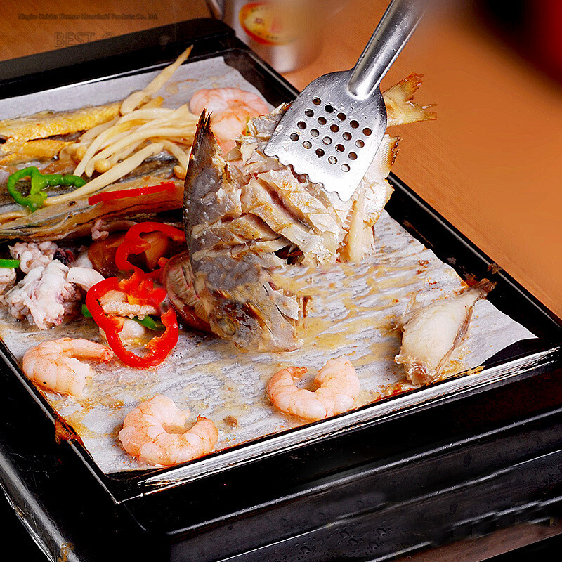 Baking paper silicone oil soluble bean cake pan pad paper BBQ barbecue paper-wrapped fish paper paper paper