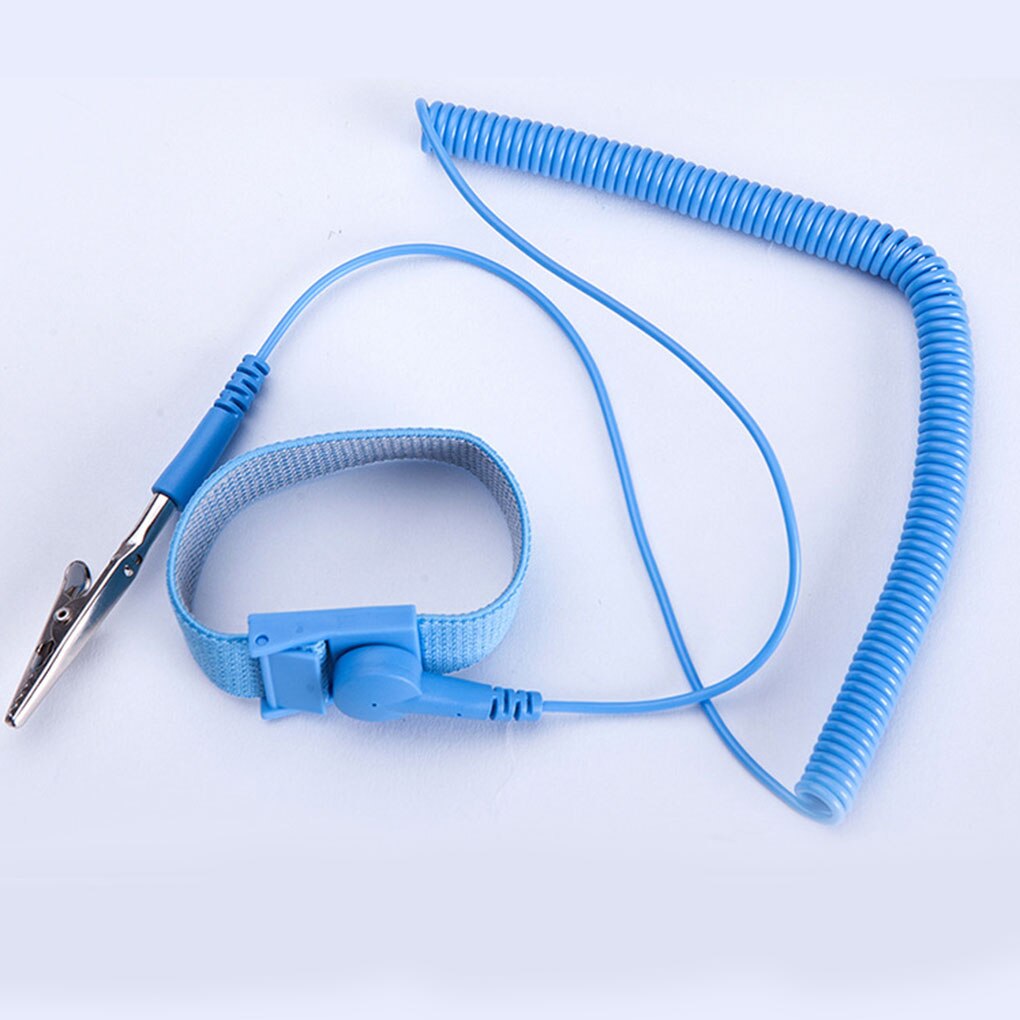 Pvc antistatische polsband aarding elektrische ontlading esd polsband
