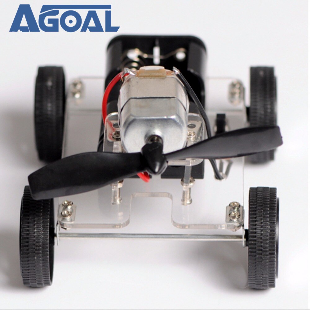 Mini Wind Auto DIY Puzzel Robot Kit Leren kit