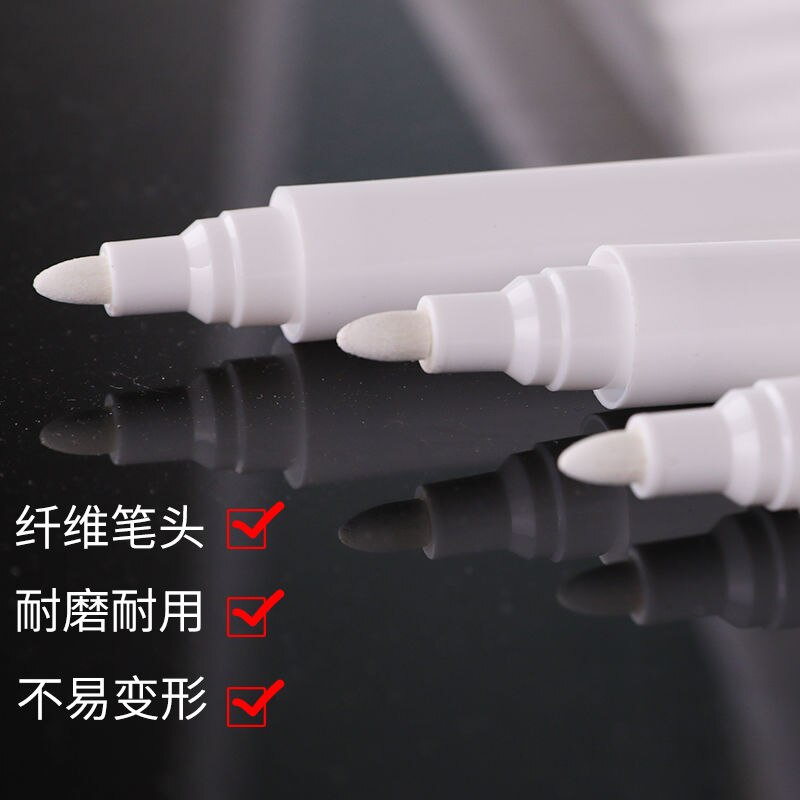 White Whiteboard Marker Erasable Marker Water-based Marker Dust-free Water-soluble Greenboard Pen Erasable Blackboard Pen