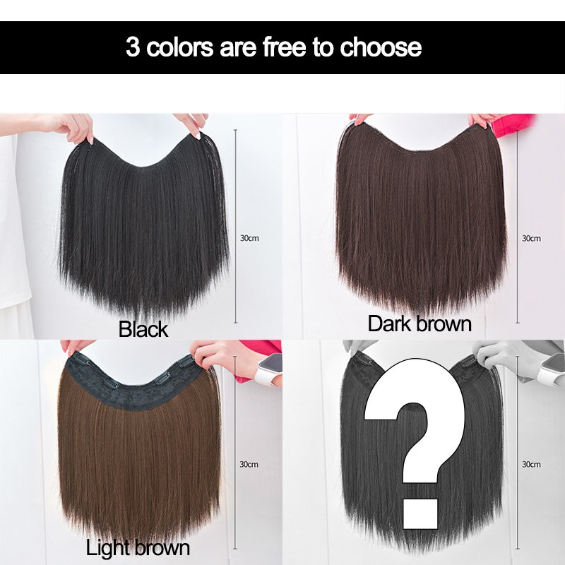 DIANQI Clip In One Piece U Style Hair Extensions 4... – Grandado