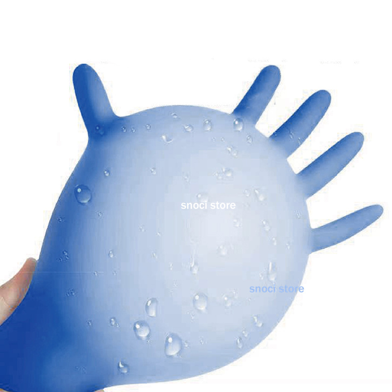 Laborhandschuhe, chemische Nitrilhandschuhe, säure- und alkalibeständiges Gummi, Latex, wasserdicht, Einweg-Verlängerungshandschuhe