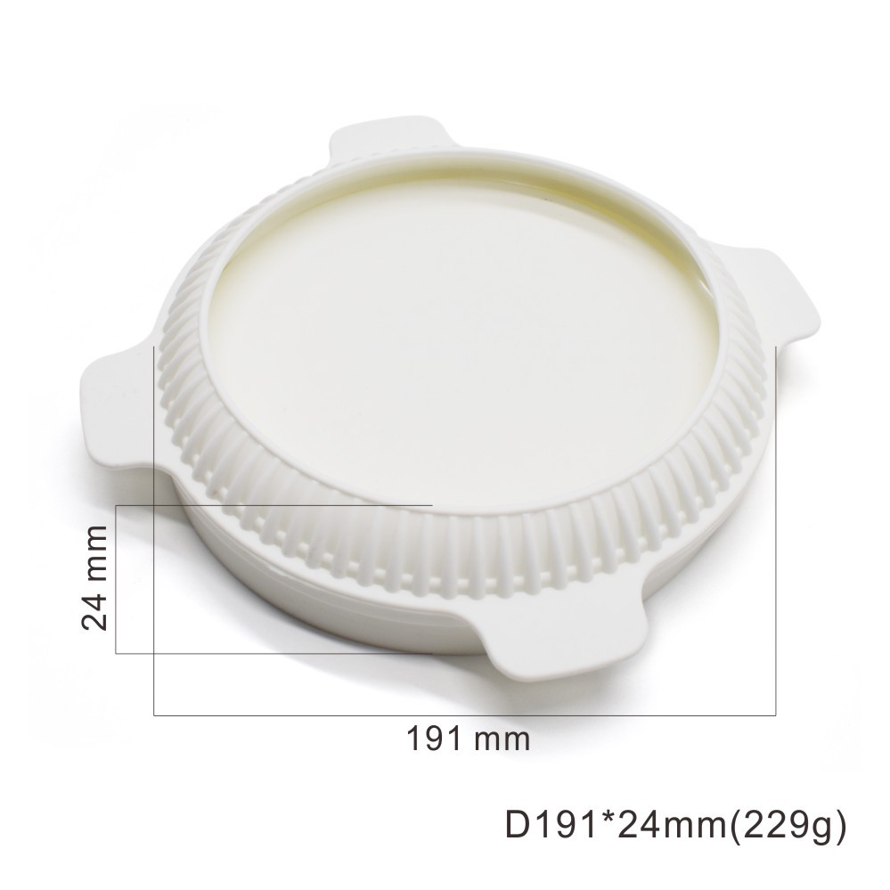 1 conjunto redondo eclipse molde de bolo de silicone para mousses sorvete bolos de chiffon assadeira acessórios de decoração ferramentas de cozimento: Default Title