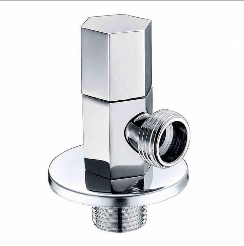 Zinc Alloy G1/2*1/2 Valve Water Stop Valve Toilet Inlet Valve Bathroom Accessory