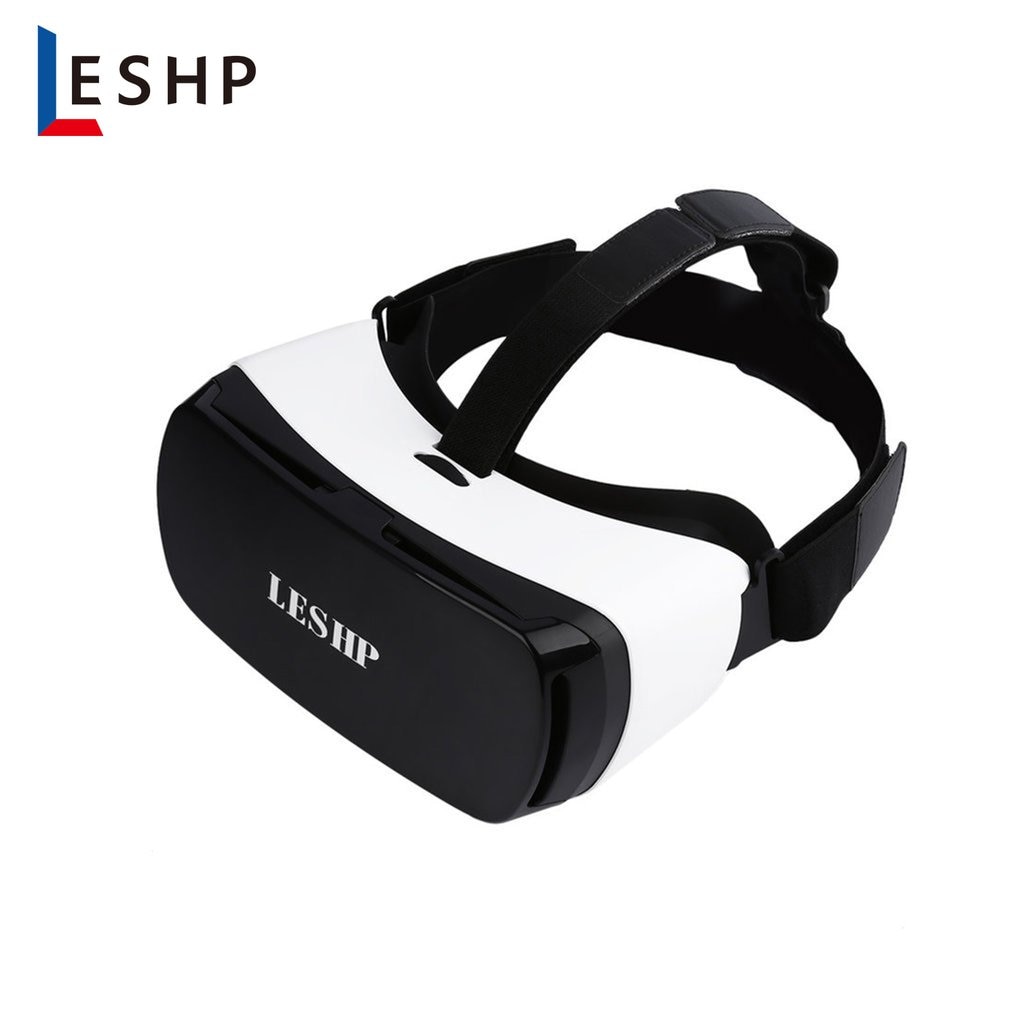 LESHP 3D VR gafas auriculares Realidad Virtual gafas jugar películas fotos disfrute para teléfonos inteligentes