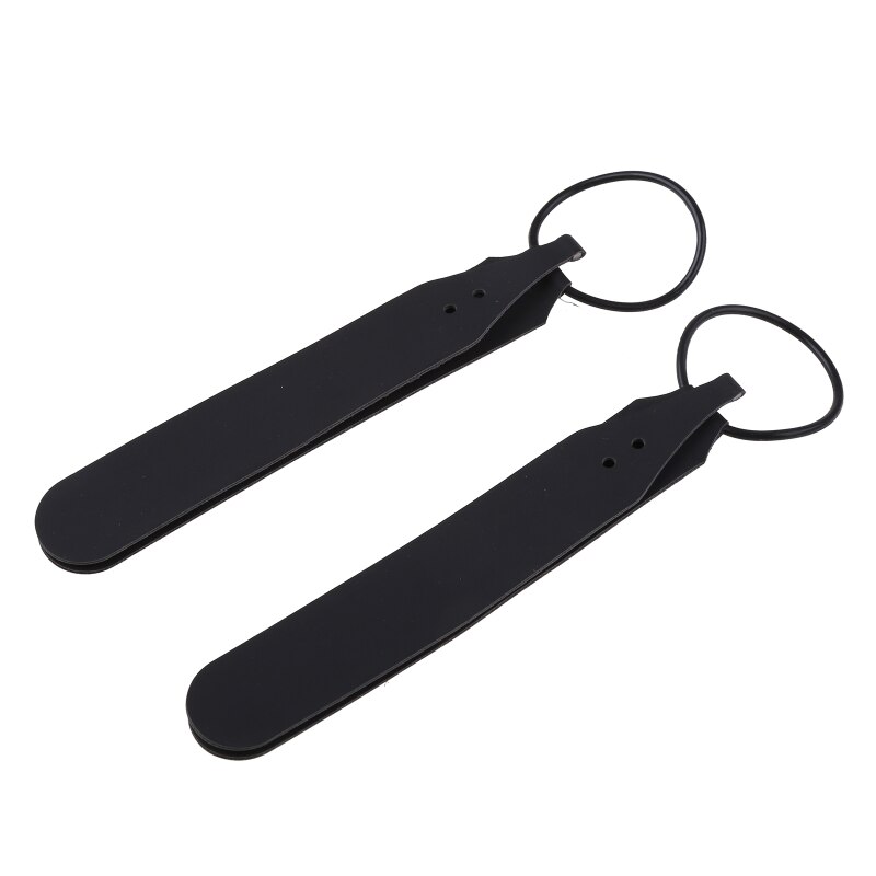 1 paire cuir PU Knuckle poignée poignée sangle pour Oculus Quest/Oculus Rift S contrôleur tactile poignée accessoires