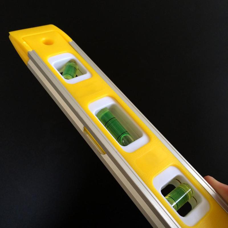 225mm Hoge Precisie Waterpas Hoge Lager Heerser Hendel Bellen Roestvrij Horizontale Liniaal Waterpas Flacon met Magnetische