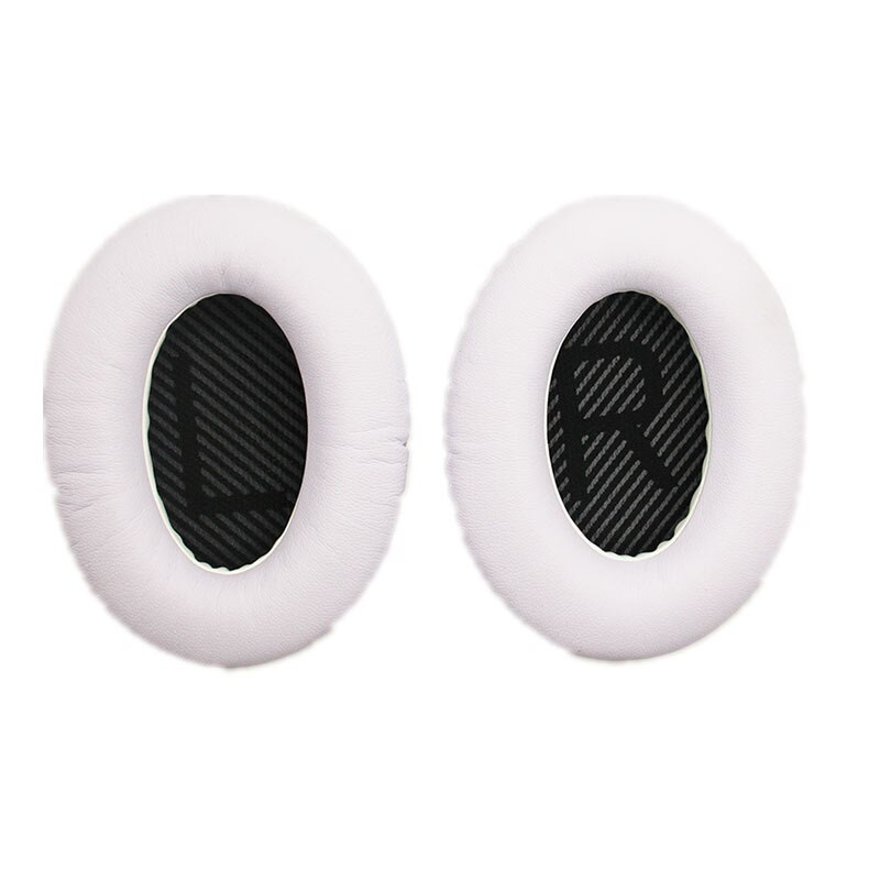 Vervanging Oorkussens Oorkussen Voor Bose Quietcomfort Qc 2 15 25 35 Oor Kussen Voor QC2 QC15 QC25 QC35 Soundtrue hoofdtelefoon Deel: white Black mat LR