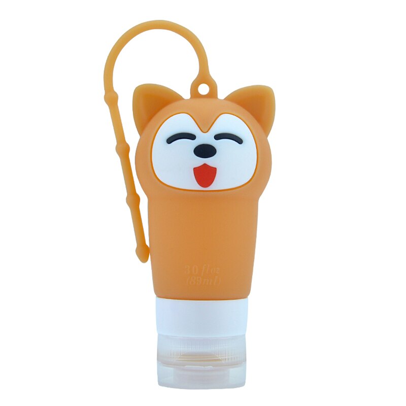 1 Cartoon Dispensing Bottle Travel Silicone Bottle Shampoo Bottle Shower Gel Small Lotion Cosmetic Bottle Plastic Eco-friendly: A5