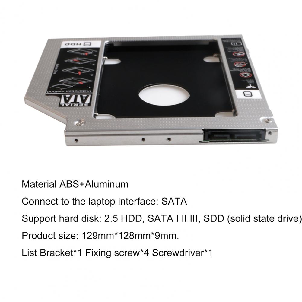 Draagbare Sata 3.0 Aluminium Hoge Snelheid Harde Schijf Rack Beugel Voor 2.5Inch Hdd/Sdd