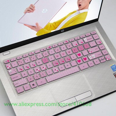 Silicone Toetsenbord Cover Skin Voor HP 14q-by001AX by002AX bu001TU bu001TX bu003TX bu101TX bu102TX 245 G6 245 G7 246 G6: Color 4