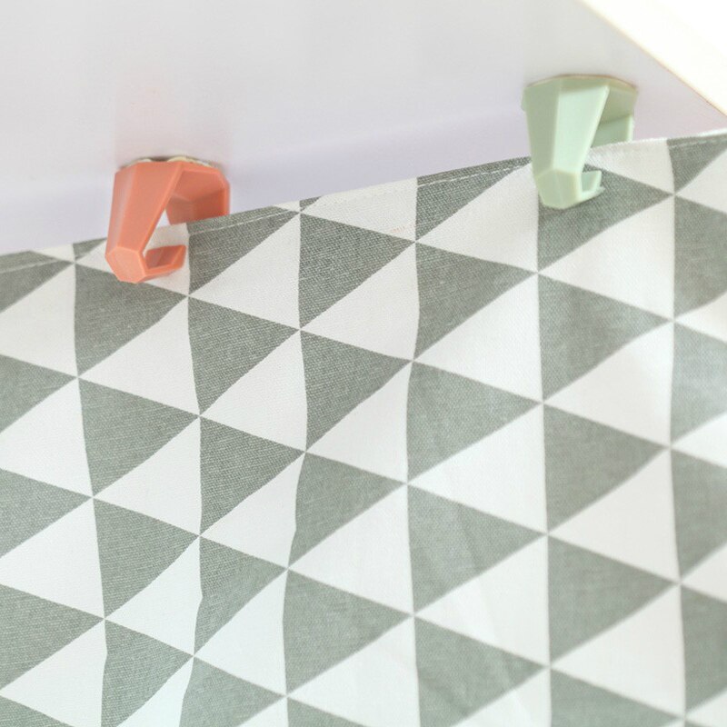 Praktiske skabe loft selvklæbende krog nøgleophæng arrangør bord skrivebord hængende stativ køkken tilbehør