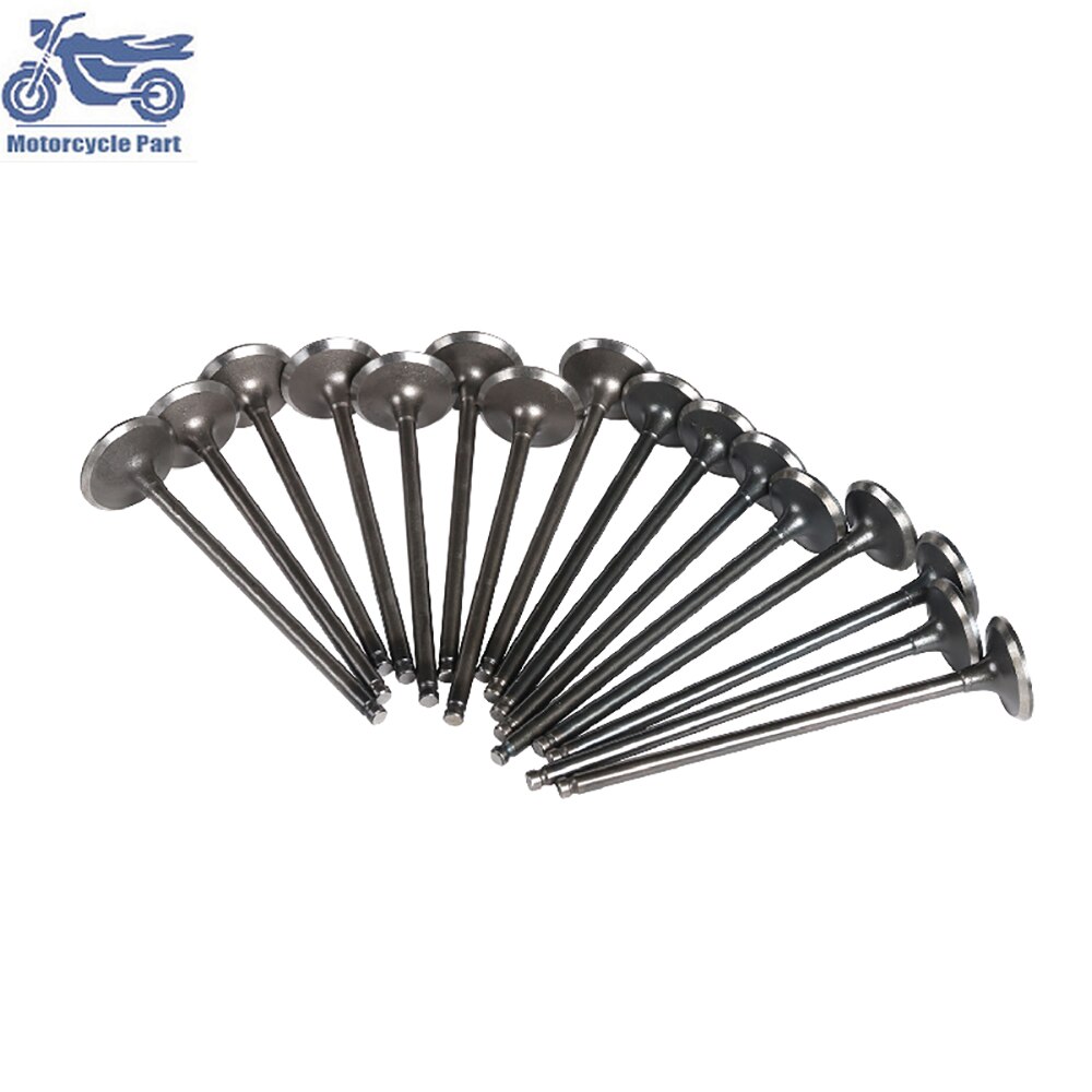Motorcycle Parts Intake &amp; Exhaust Valves Stem Kit For Honda CBR400 NC23 NC29 CBR23 29 CBR CB 400 CB400 NC31 Inlet Outlet Valve