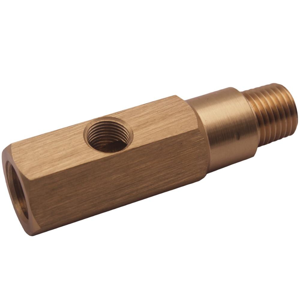 Oil Pressure Gauge Adapter 1/4 NPT Brass SAAS T Piece Sender Falcon BA BF FG 6/8