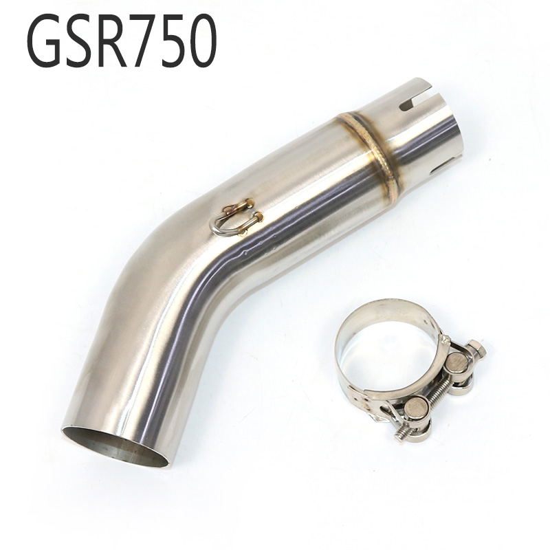 Silencieux d&#39;échappement avec Tube central, pour Suzuki GSXR 600 750 GSXR600 GSXR750 K6 K7 K8 GSR750 GSXR1000 K5 L11: GSR750