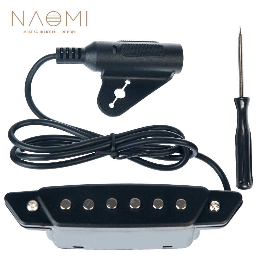 Acoutic Guitar Pickup Preamp LC-5 5 Bands EQ Equalizer Acoustic Guitar Preamp EQ Equalizer Tuner Piezo Ceramic Pick-up: SH-85