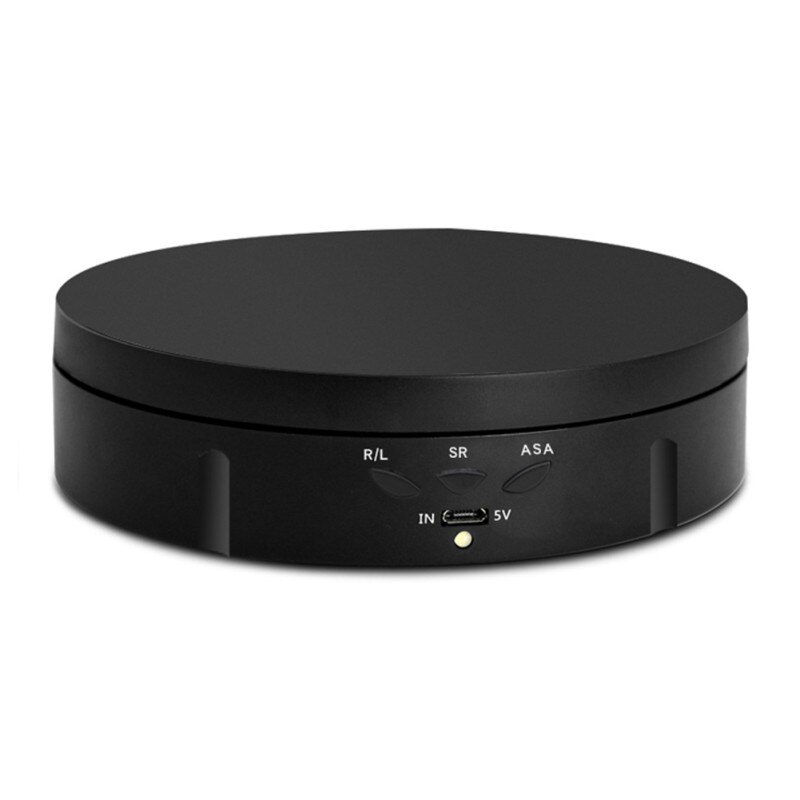 Roterende Display Stand Elektrische Horloge Sieraden Houder Video Schieten Collectible Product Voor Fotografie Usb Oplaadbare: B