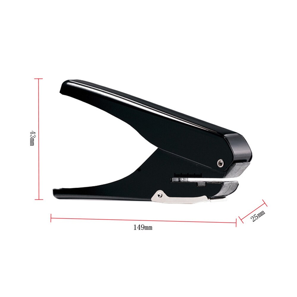 premium metal oval single hole punch durable ellipse hole punch