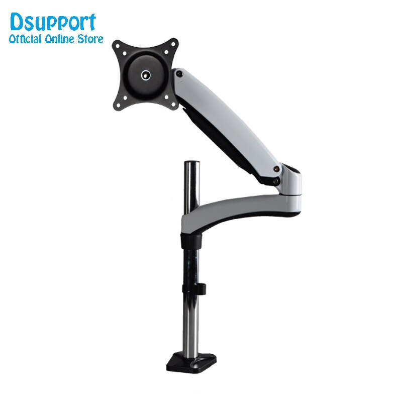 DS112C Full Motion Desktop 15&quot;-27&quot; LCD LED Monitor Holder Arm TV Mount Bracket Loading 3-8kgs VESA 75/100mm