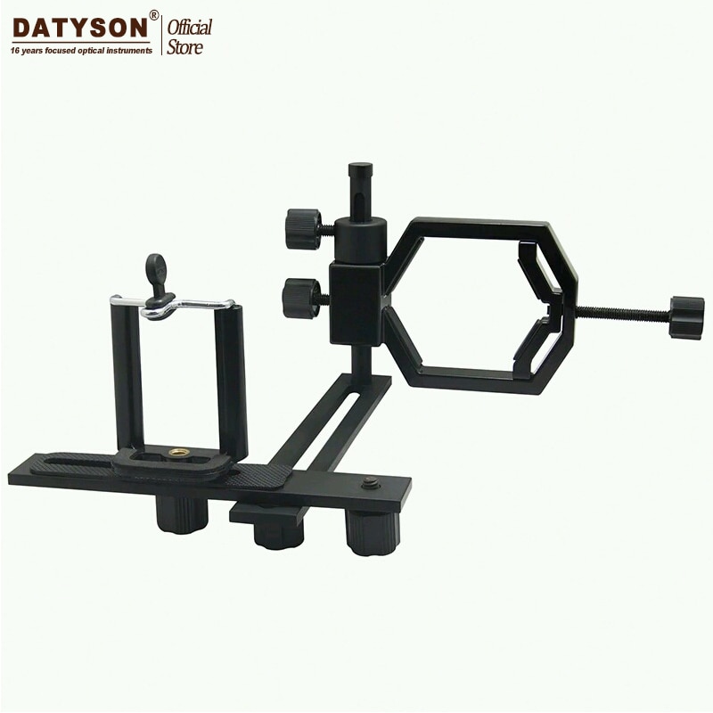 Datyson Universal Digital Camera Cell Phone Bracket Support Holder Mount Spotting Scopes Telescope Adapter Multifunction
