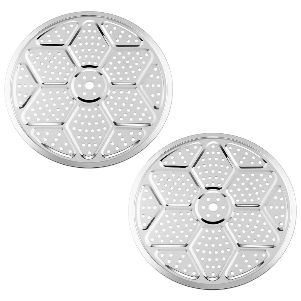 2Pcs Stainless Steel Pressure Cooker Canner Rack Steamer Rack Canning Stand