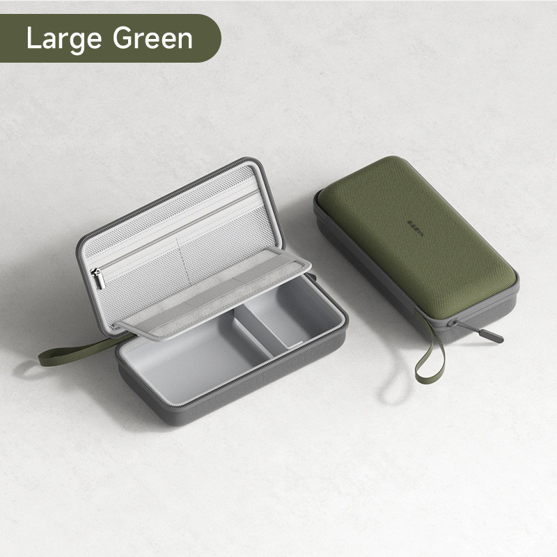 Hagibis-organizador electrónico de viaje, bolsa organizadora de cables, Estuche de transporte portátil para cargador de Cable, tarjeta SD, ratón, banco de energía: Uva