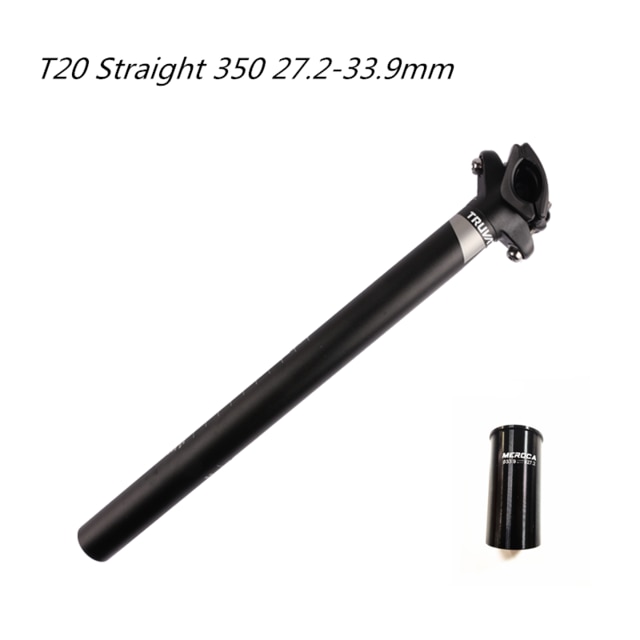 SRAM Truvativ T20 sztyca 350mm/400mm rower ze stopu aluminium Bicyle prosto/Setback siodło sztyca sztyca podsiodłowa: 350 27.2-33.9
