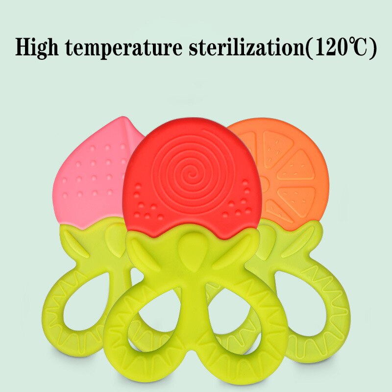 Baby Baby Bijtring Baby Molaire Speelgoed Kinderen Siliconen Bijtring Voor Pasgeborenen Geboorte Peuter Speelgoed