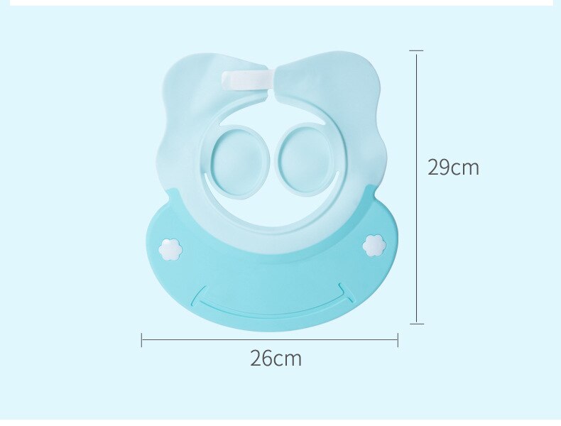 Sicherheit Baby sterben Haare Waschen Hütte Ohr Schutz Typ freundlicher Silikon Schlecht Kappe freundlicher Shampoo Kappe freundlicher