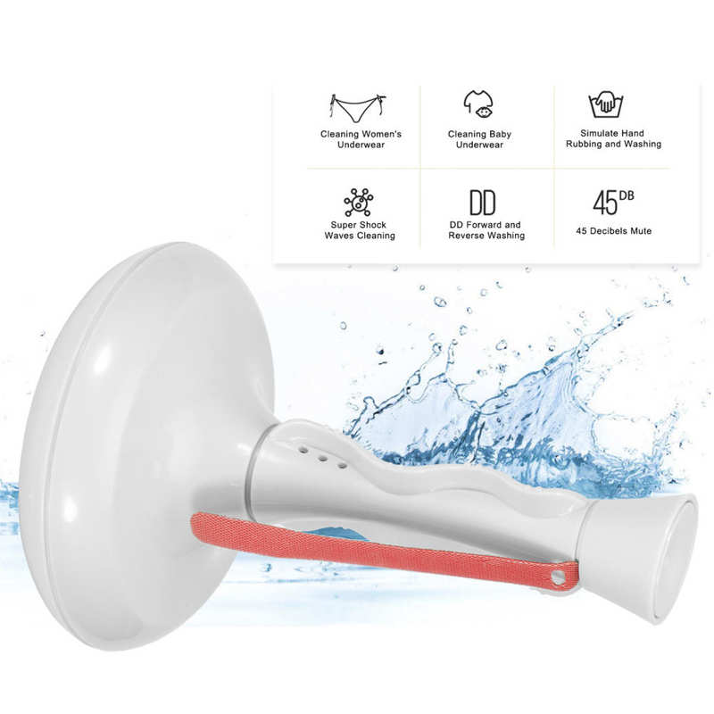 Machine à laver portative alimentée par Usb laveuse compacte Camping maison appartements utiliser voyage d'affaires pour les chaussettes de sous-vêtements propres