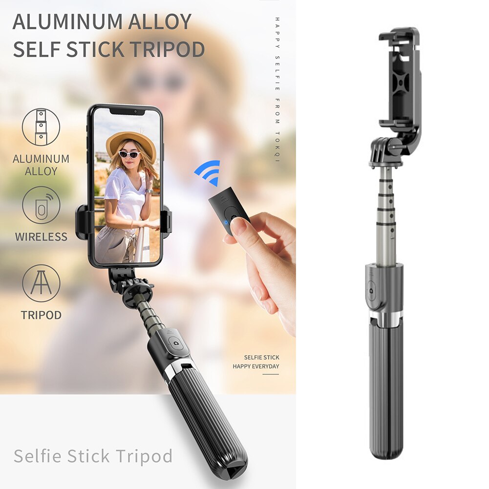 Cámara multifuncional auto-temporizador artefacto Rod Bluetooth Selfie Stick obturador remoto inalámbrico trípode expansible soporte de teléfono