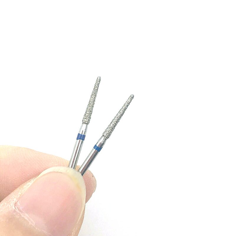 Dental Dimaond Burs 1 .6mm High Speed Handpiece Polishing Diamond Bur Drill Kit For Dentist Supplies TR-12