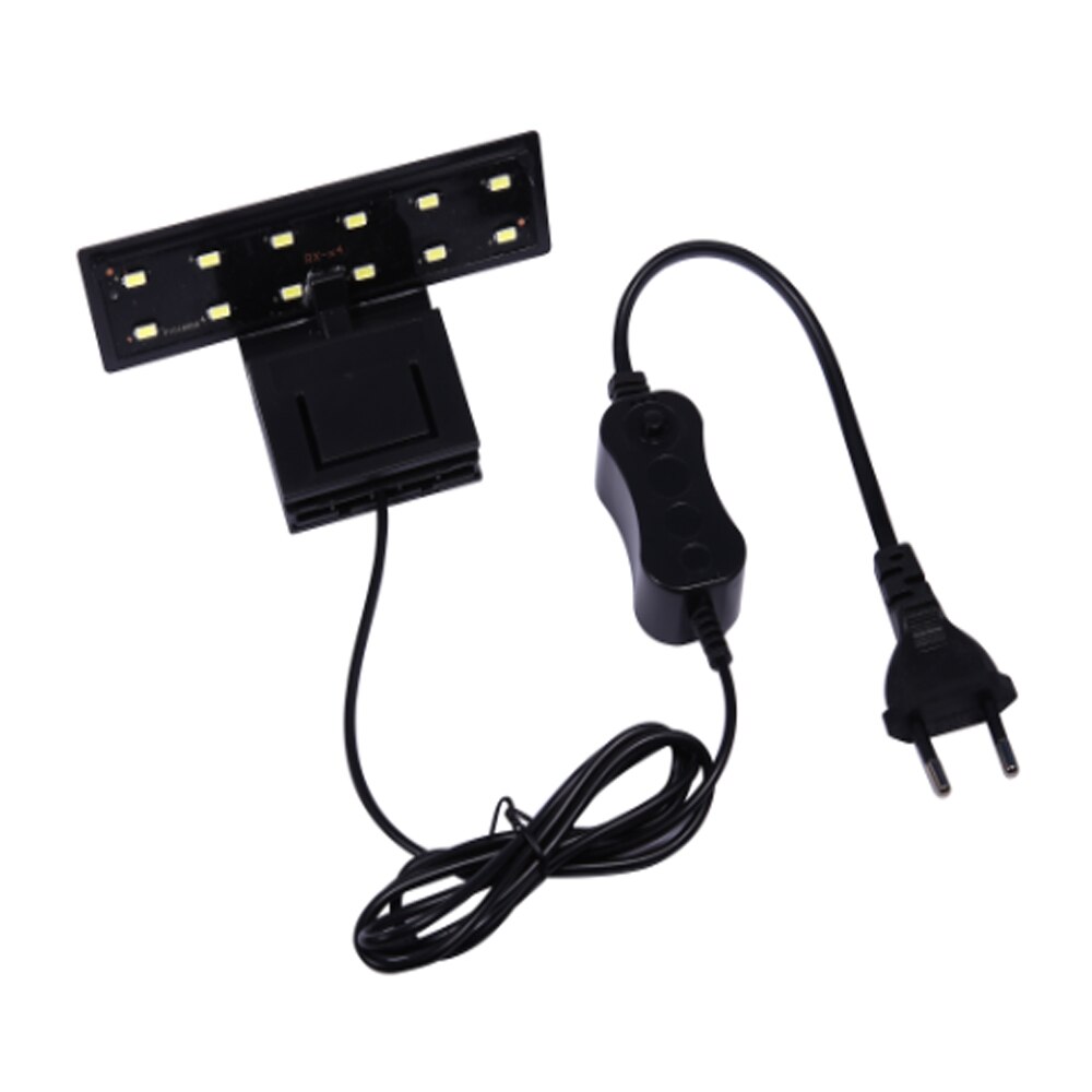 Akvarijné svetlo do akvária vysadené akvárium 10w/5w led svetlo do akvária led osvetlenie proti zahmlievaniu pripínacia lampa luces