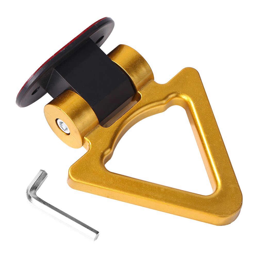 Pegatina de parachoques Universal ABS para coche, gancho de remolque, correa de remolque, cuerdas de remolque, gancho, barras de remolque